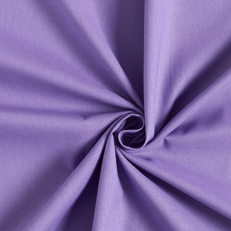 Baumwollstoff Cretonne Uni – lavendel,  image number 1