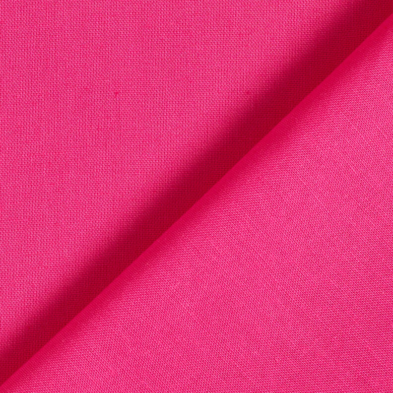 Baumwollstoff Cretonne Uni – intensiv pink,  image number 3