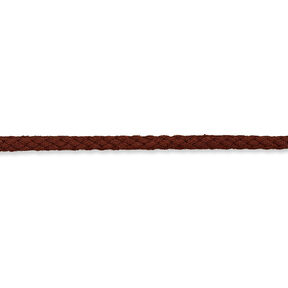 Baumwollkordel [Ø 5 mm] – dunkelbraun, 