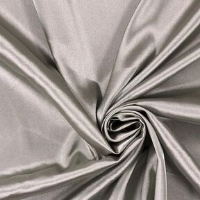 Stretch Satin – silber metallic, 