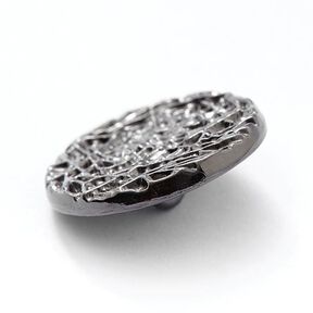Metallknopf Meteor – silber metallic, 
