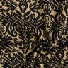 Jacquard Jersey Ornamente – gold metallic/schwarz,  thumbnail number 4