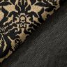 Jacquard Jersey Ornamente – gold metallic/schwarz,  thumbnail number 5