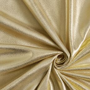 Velours Goldschimmer Uni – gold metallic, 