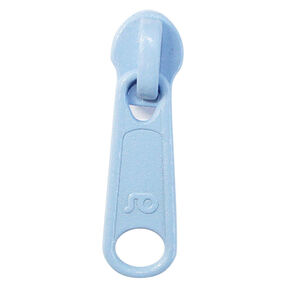 Reißverschluss-Schieber [5 mm] – hellblau, 