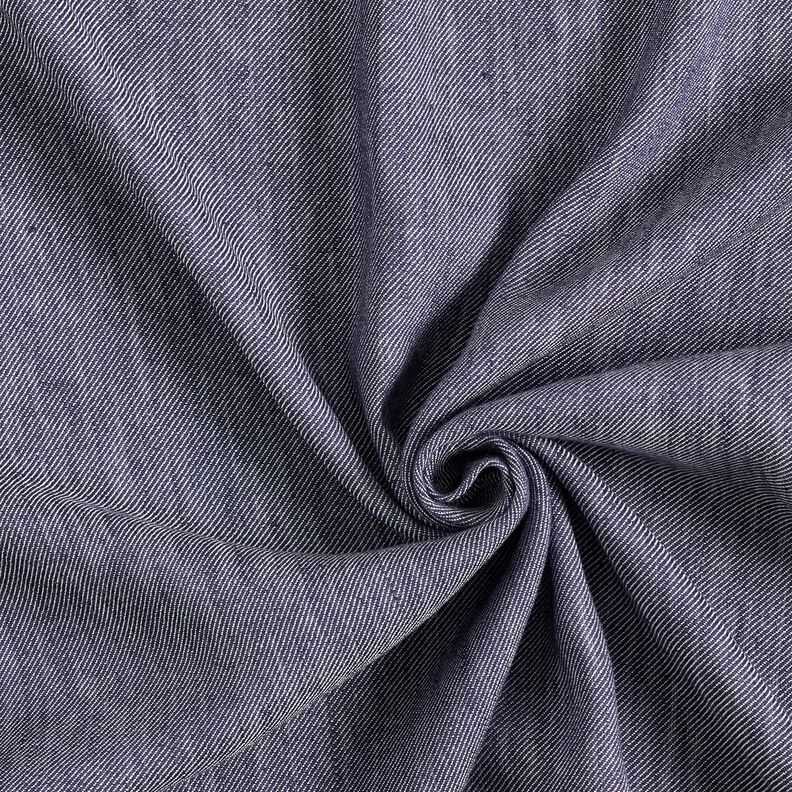 Viskose-Leinen Twill – marineblau,  image number 3