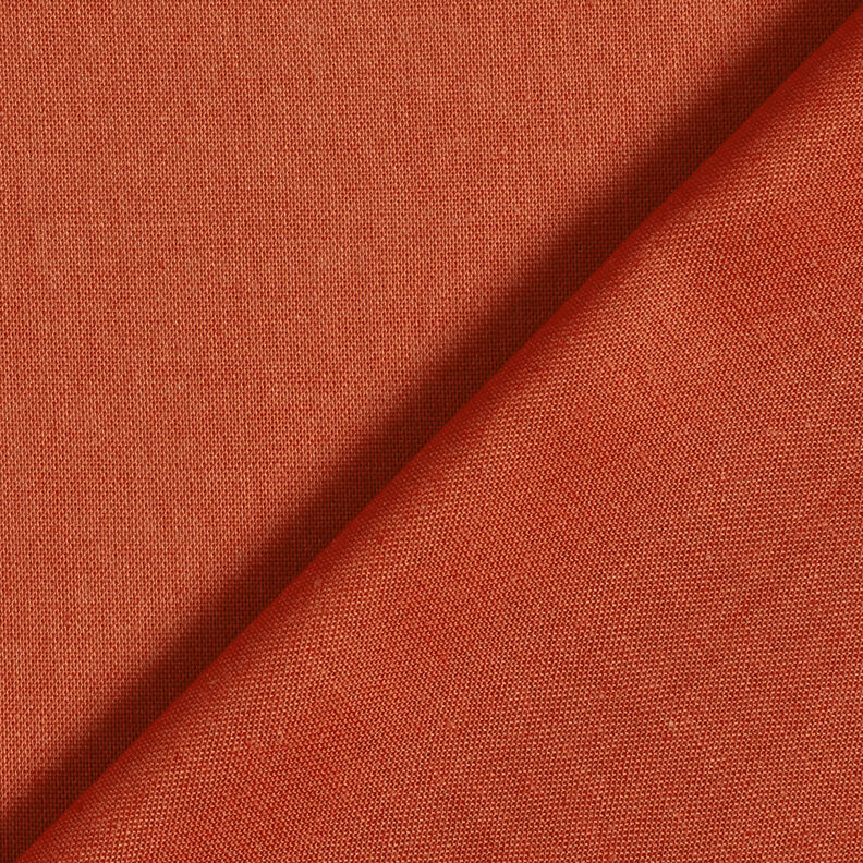 Baumwollstoff Cretonne Uni – terracotta,  image number 3