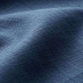 Leinenstoff Ramie-Mix medium – jeansblau, 