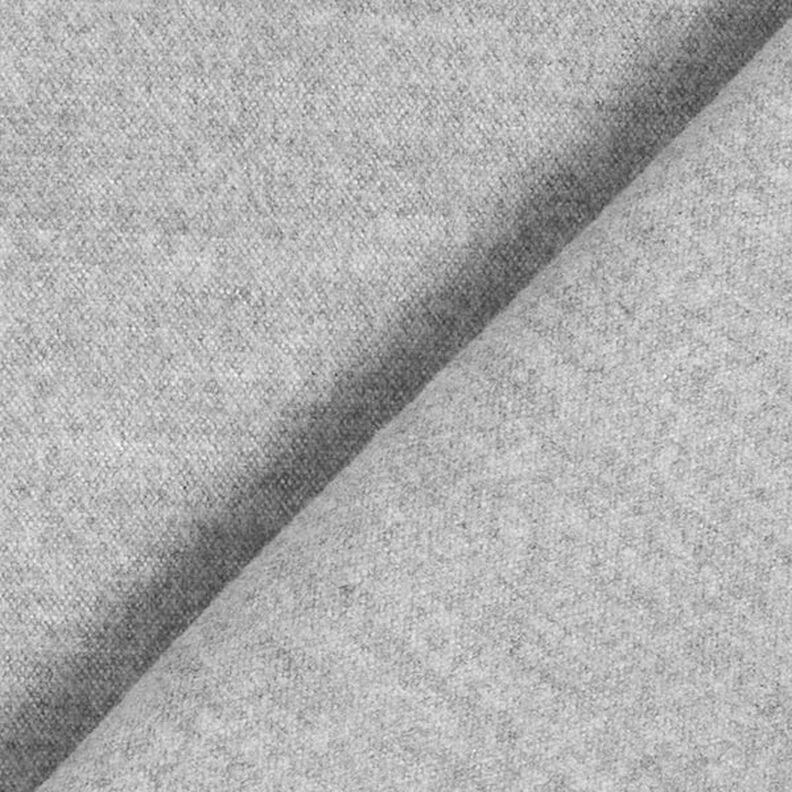 Mantelstoff recyceltes Polyester Melange – hellgrau,  image number 3