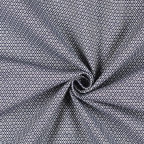 Möbelstoff Jacquard Miniraute – blau, 