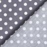 Baumwollpopeline Polka Dots – schiefergrau/weiss,  thumbnail number 4