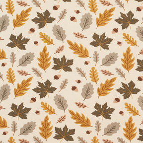 Alpenfleece Herbstlaub  – hellbeige, 