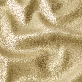 Velours Goldschimmer Uni – gold metallic, 