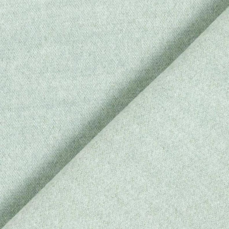 Mantelstoff recyceltes Polyester Melange – pastellgrün,  image number 3
