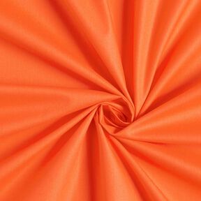 Baumwollpopeline Uni – orange, 