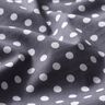 Baumwollpopeline Polka Dots – schiefergrau/weiss,  thumbnail number 2