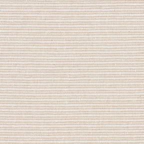 Dekostoff Canvas feine Streifen recycelt – dunkelbeige, 