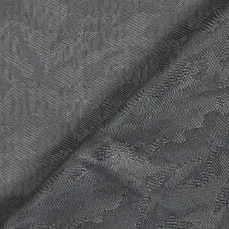 Futterstoff Jacquard Camouflage – dunkelgrau,  image number 4