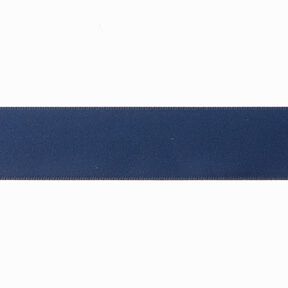 Satinband [25 mm] – marineblau, 