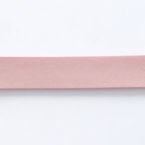 Schrägband Bio-Baumwolle [20 mm] – dunkelaltrosa, 