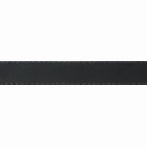 Satinband [15 mm] – schwarz, 