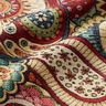 Dekostoff Gobelin abstraktes Paisley – hellbeige/karminrot,  thumbnail number 2