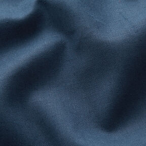 Baumwollstoff Cretonne Uni – nachtblau, 