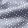 Baumwollpopeline Mini Polka Dots – stahlblau/weiss,  thumbnail number 2