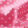 Baumwollpopeline Polka Dots – rosa/weiss,  thumbnail number 2