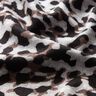 Viskosejersey kleiner Leoprint – schokolade/silbergrau,  thumbnail number 2