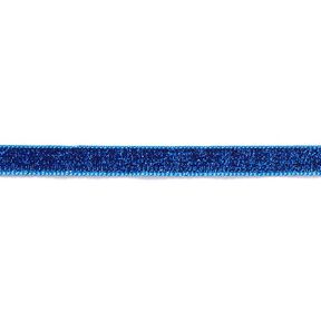 Samtband Metallic [10 mm] – königsblau, 