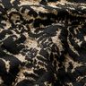 Jacquard Jersey Ornamente – gold metallic/schwarz,  thumbnail number 3