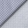 Baumwollpopeline Mini Polka Dots – stahlblau/weiss,  thumbnail number 4