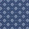 Baumwolljersey Azulejos groß – marineblau/blaugrau,  thumbnail number 1