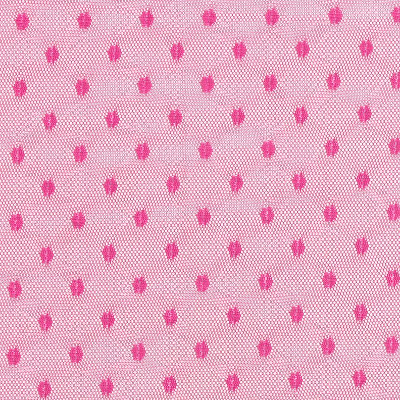 Softmesh Punkte – intensiv pink,  image number 1