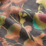 Viskose-Mix Aquarellblumen – schwarzblau,  thumbnail number 2