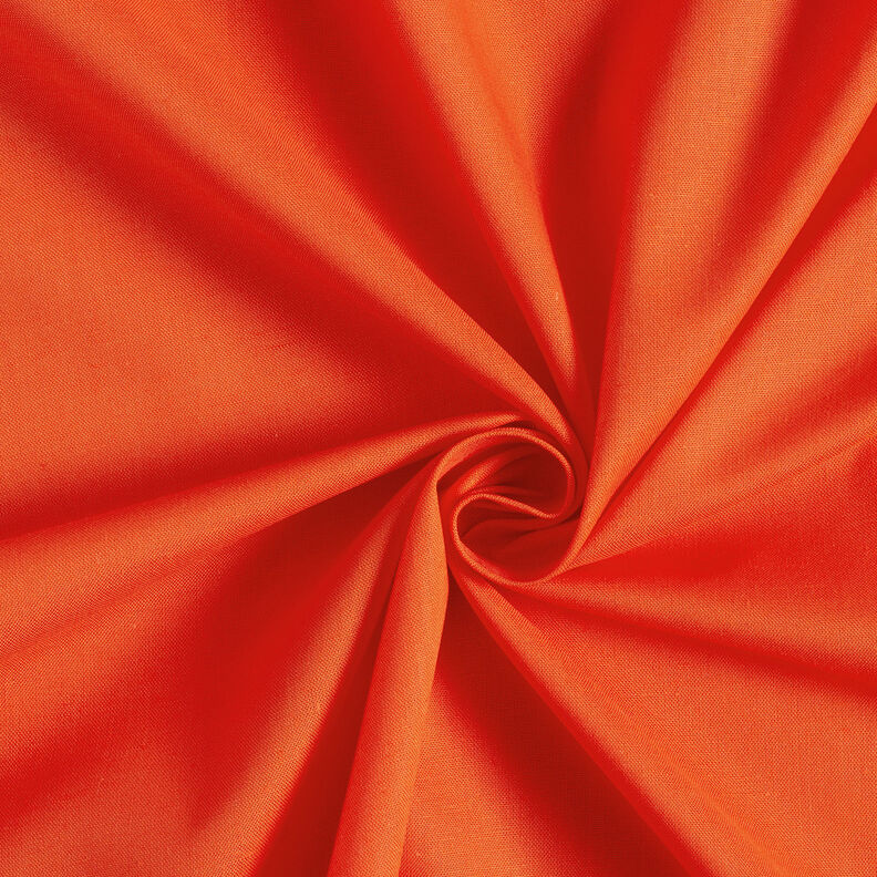 Baumwollstoff Cretonne Uni – orange,  image number 1