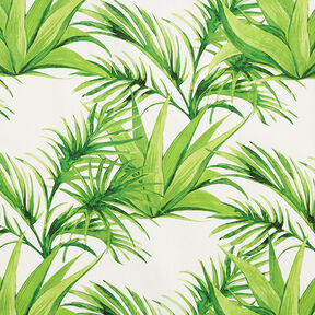 Outdoorstoff Canvas Tropische Blätter – hellgrün, 