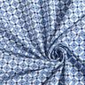 Baumwolljersey Azulejos klein – helljeansblau/weiss,  thumbnail number 3