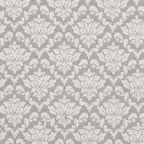 Jacquard Jersey Ornamente – hellgrau/weiss, 