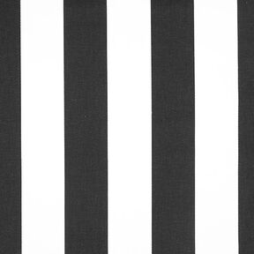 Baumwollköper Streifen – schwarz/weiß, 