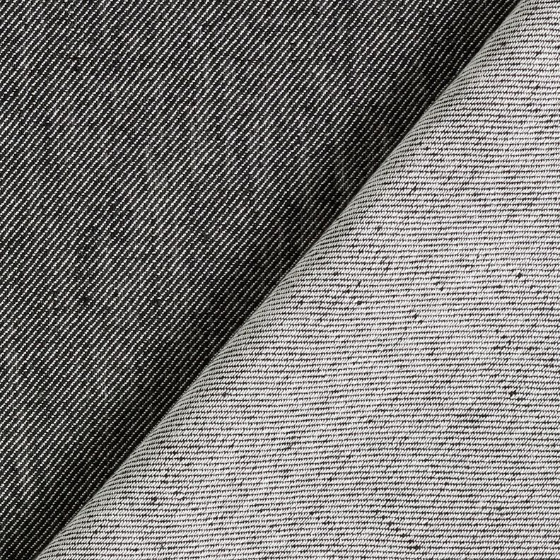 Viskose-Leinen Twill – schwarz,  image number 4