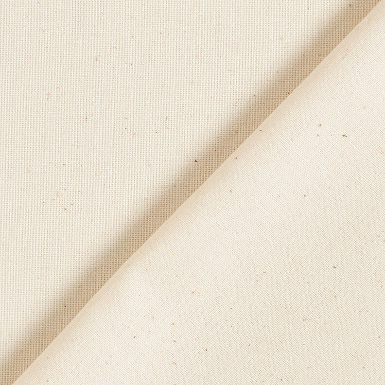 Baumwollstoff Cretonne Uni – creme,  image number 3