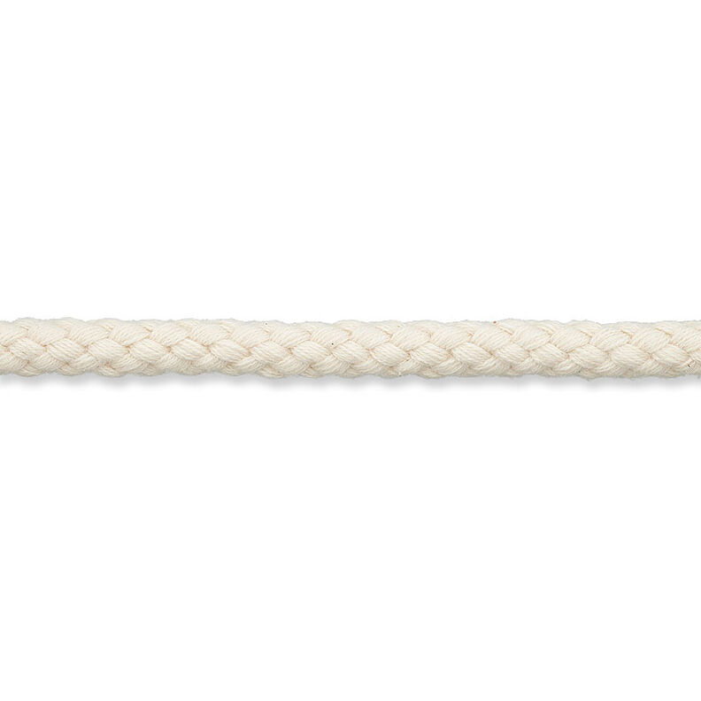 Baumwollkordel [Ø 7 mm] – hellbeige,  image number 2
