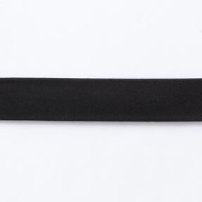Schrägband Bio-Baumwolle [20 mm] – schwarz, 
