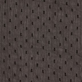 Chiffon Dobby Metallic Nadelstreifen – schwarz/silber metallic, 