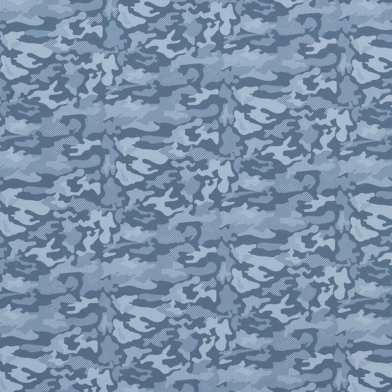 Sport- und Funktionsjersey Camouflage – blaugrau,  image number 1