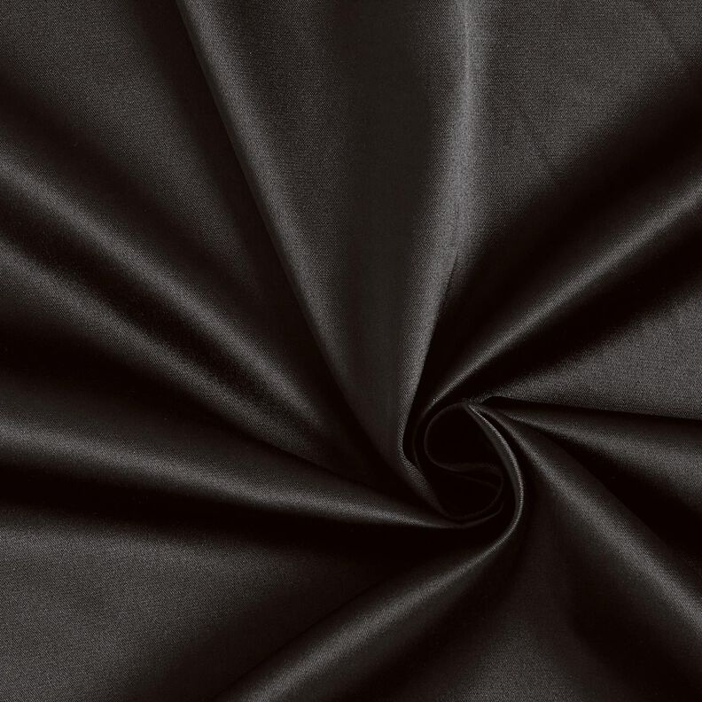 Brautsatin Stretch – schwarz,  image number 1