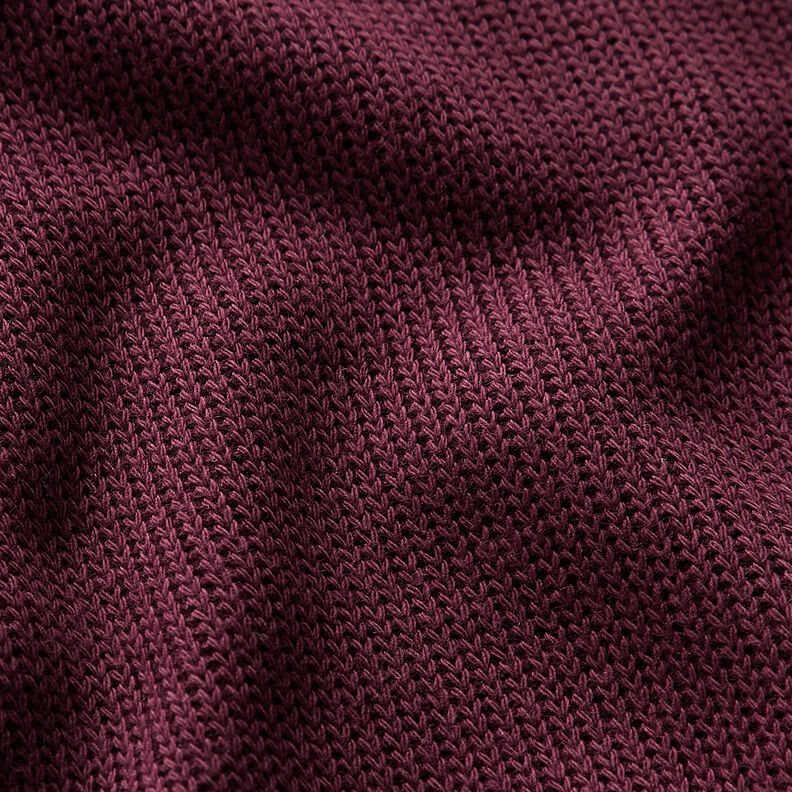 Interlock Strick – merlot,  image number 2