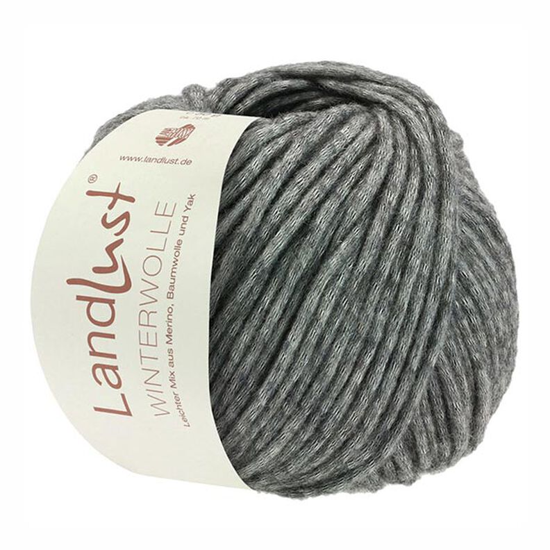 LANDLUST Winterwolle, 50g | Lana Grossa – grau,  image number 1